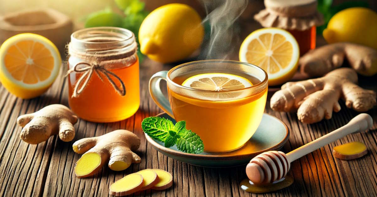 Lemon Ginger Tea Recipe | Sanlo Salabat